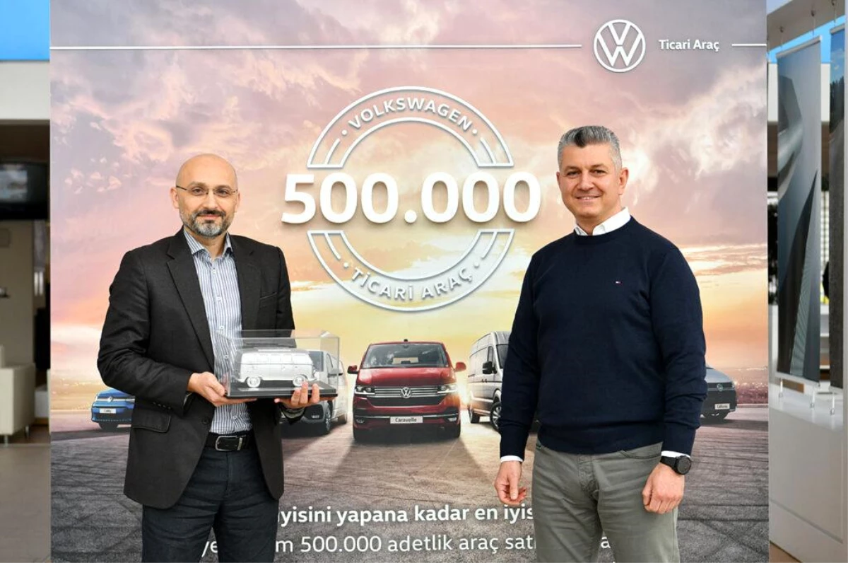 Volkswagen Ticari Araç Türkiye\'de 500 bin satışa ulaştı