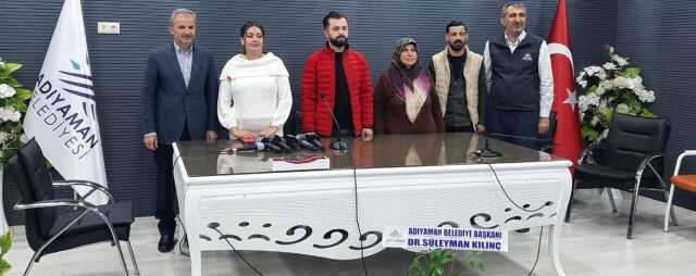Adıyaman Belediye Başkanı Kılınç, depremlerden sonra ilk kez nikah kıydı