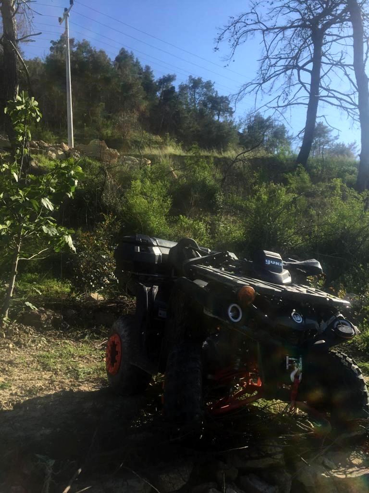 Alman turist ATV kazasında hayatını kaybetti