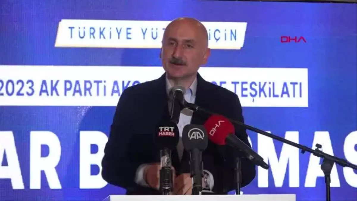 BAKAN KARAİSMAİLOĞLU 3 MAYIS\'TA ZİGANA TÜNELİ\'Nİ AÇACAĞIZ