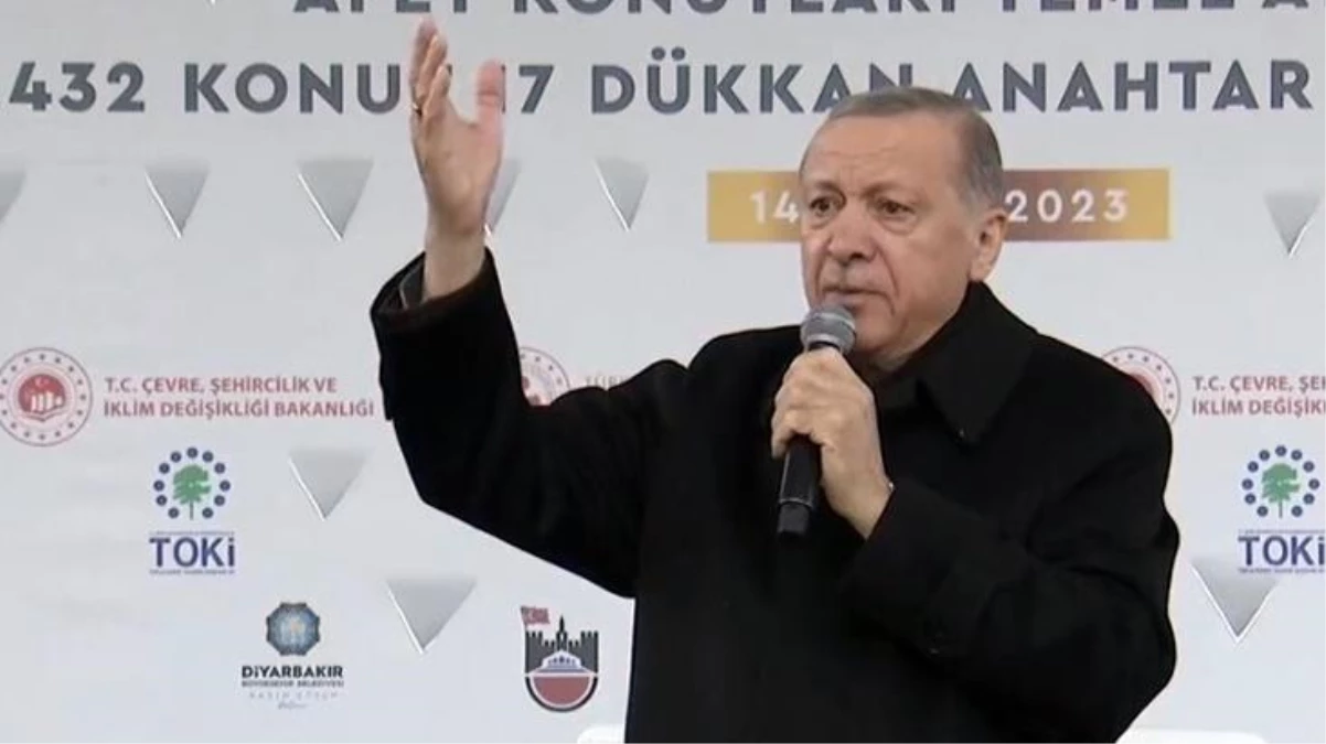 Cumhurbaşkanı Erdoğan, Diyarbakır\'da Kılıçdaroğlu ve HDP\'ye ateş püskürdü: Kürt kardeşlerimi aldatacaklarını zannediyorlar