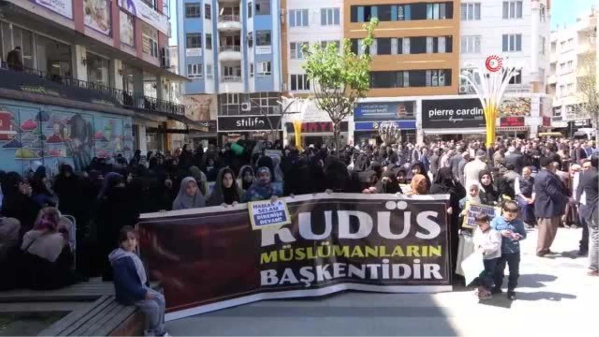 Dünya Kudüs Günü\'nde Kudüs\'ün işgali protesto edildi