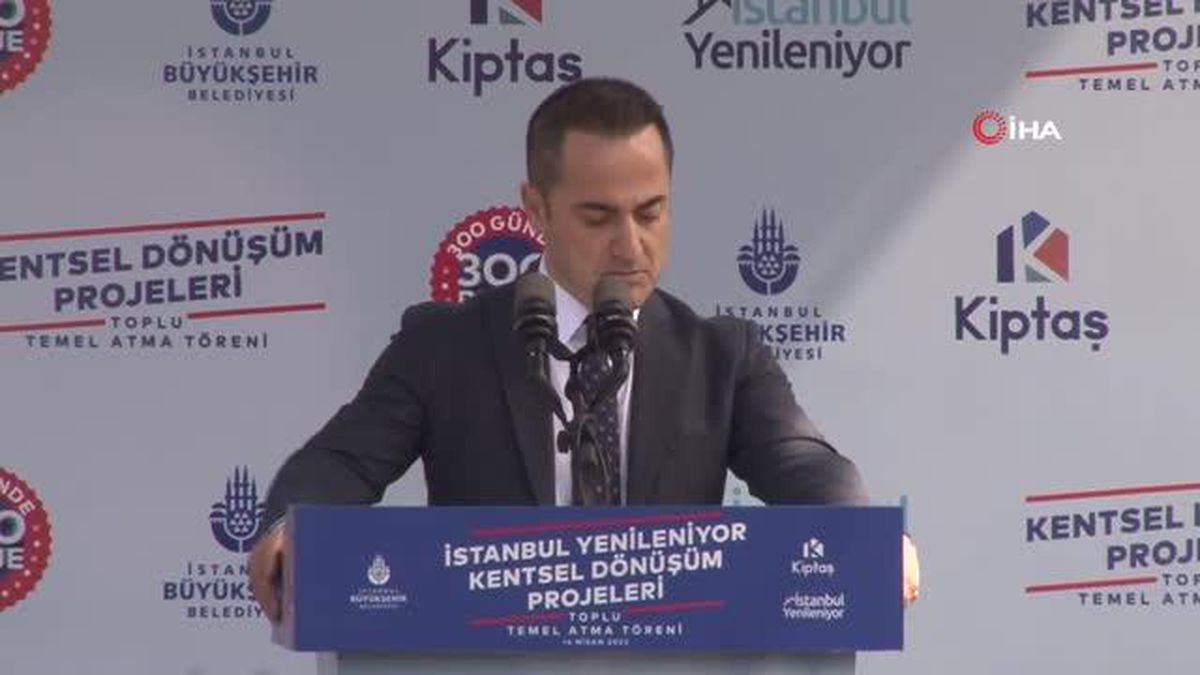 Ekrem İmamoğlu: 'Bir daireyi dönüştürmek en az 4 canı kurtarmak demek'