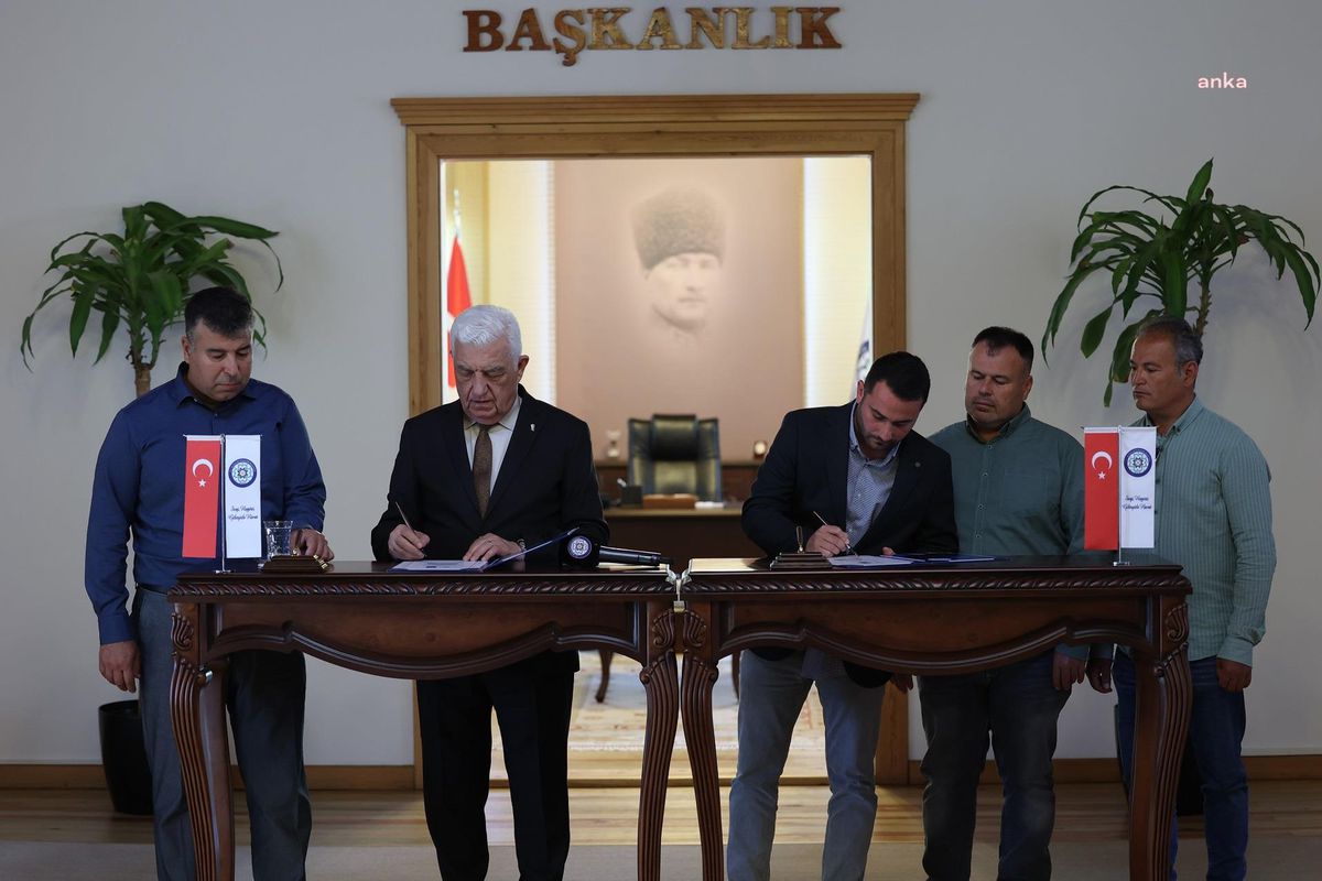 Muğla Büyükşehir Belediyesi ve Datça Sındı Kooperatifi\'nden İş Birliği Protokolü