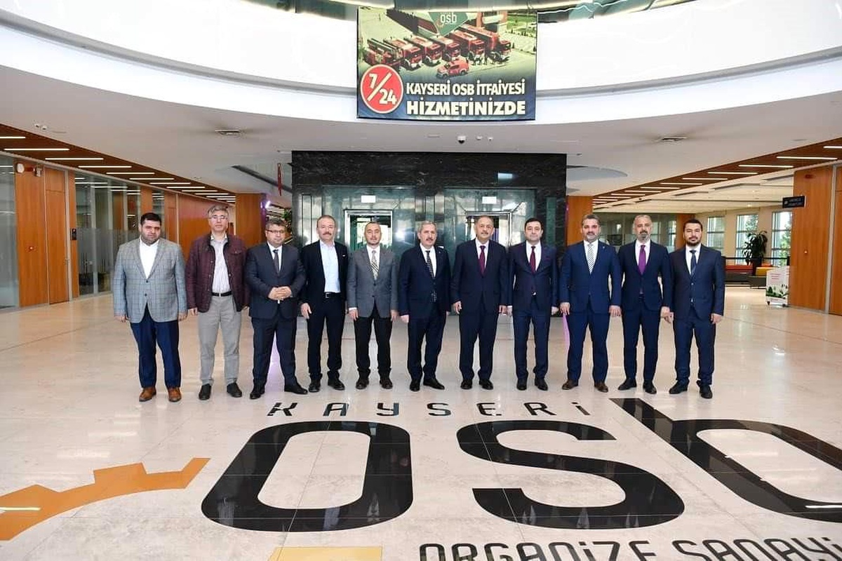 Özhaseki ve Gürcan\'dan Kayseri OSB\'ye ziyaret