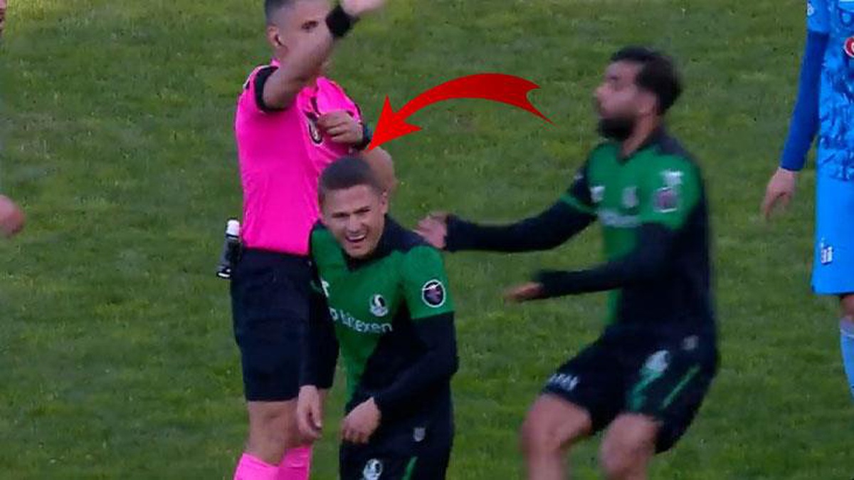 Sakaryasporlu futbolcu kartın rengini görünce krize girdi! İşin aslı sonradan anlaşıldı