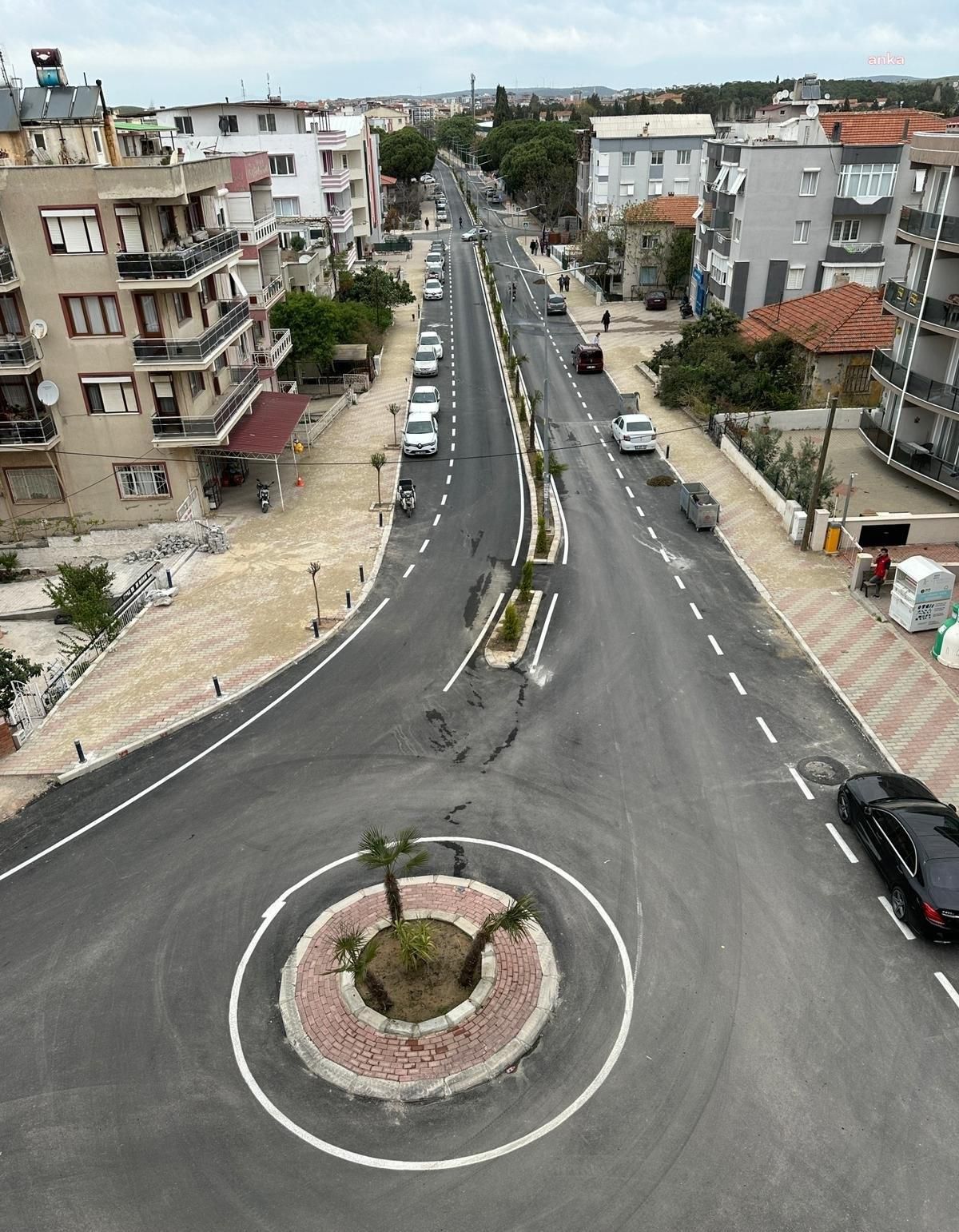 Seferihisar\'da Temel Cingöz Caddesi Yenilendi