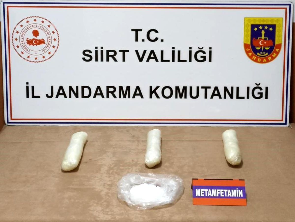 Siirt'te 1 milyon liralık uyuşturucu ele geçirildi