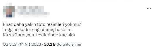 Togg'un ilk kazası Ankara'da yaşandı! Sosyal medyada herkes aynı soruyu soruyor