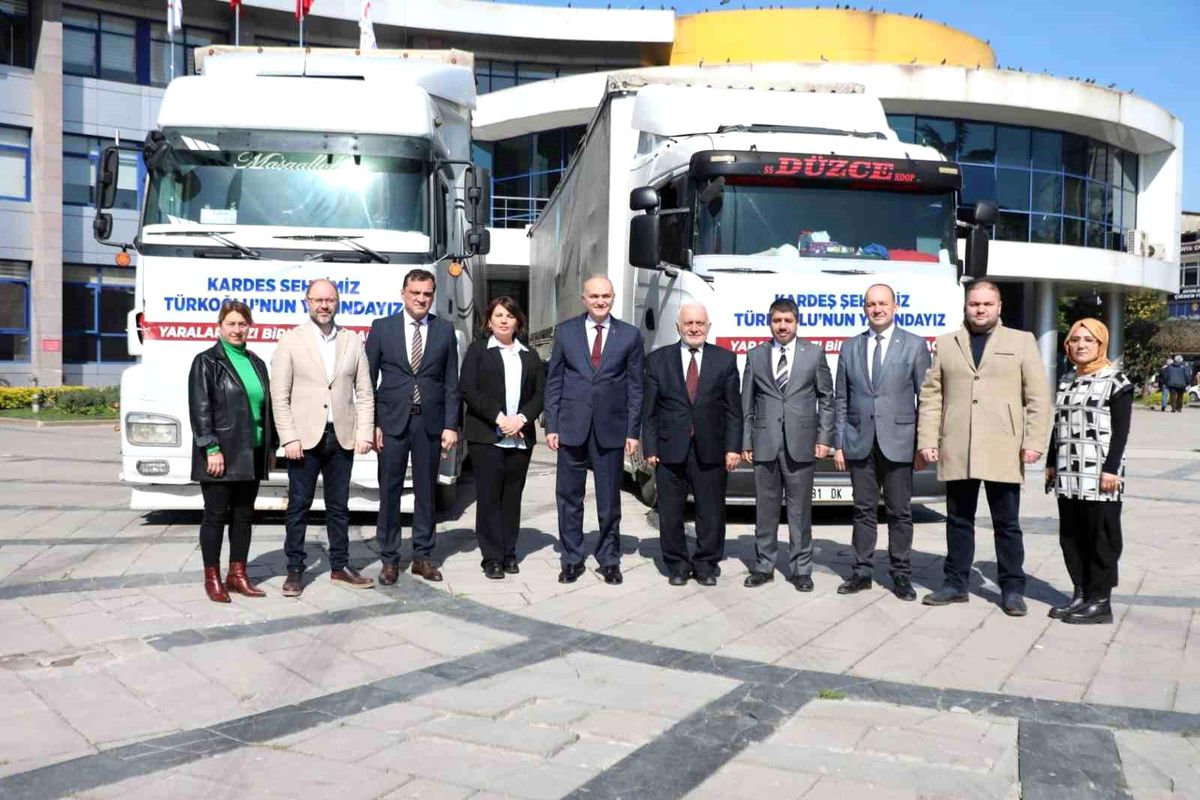 Türkoğlu\'na Düzce\'den bayram hediyesi