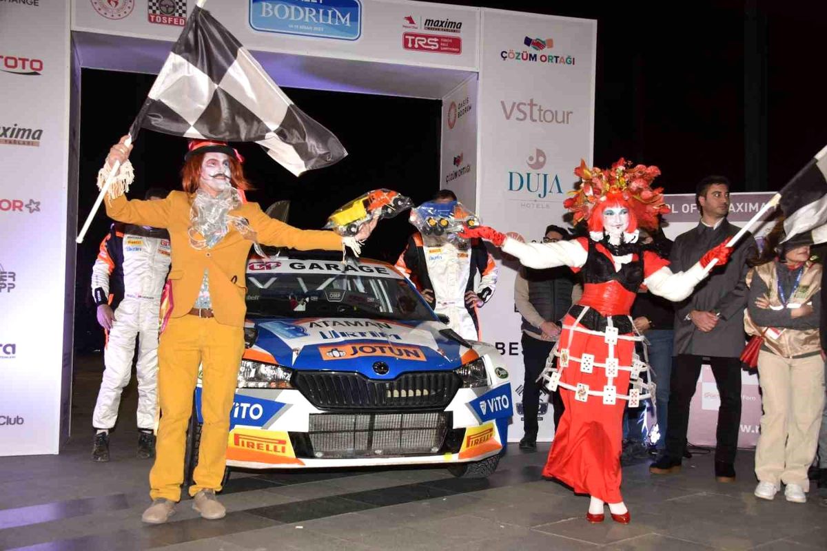 Bodrum\'da ralli heyecanı