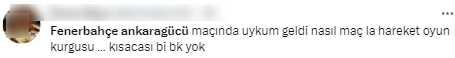 Büyük hayal kırıklığı! Fenerbahçe-Ankaragücü maçı için herkes aynı yorumu yapıyor