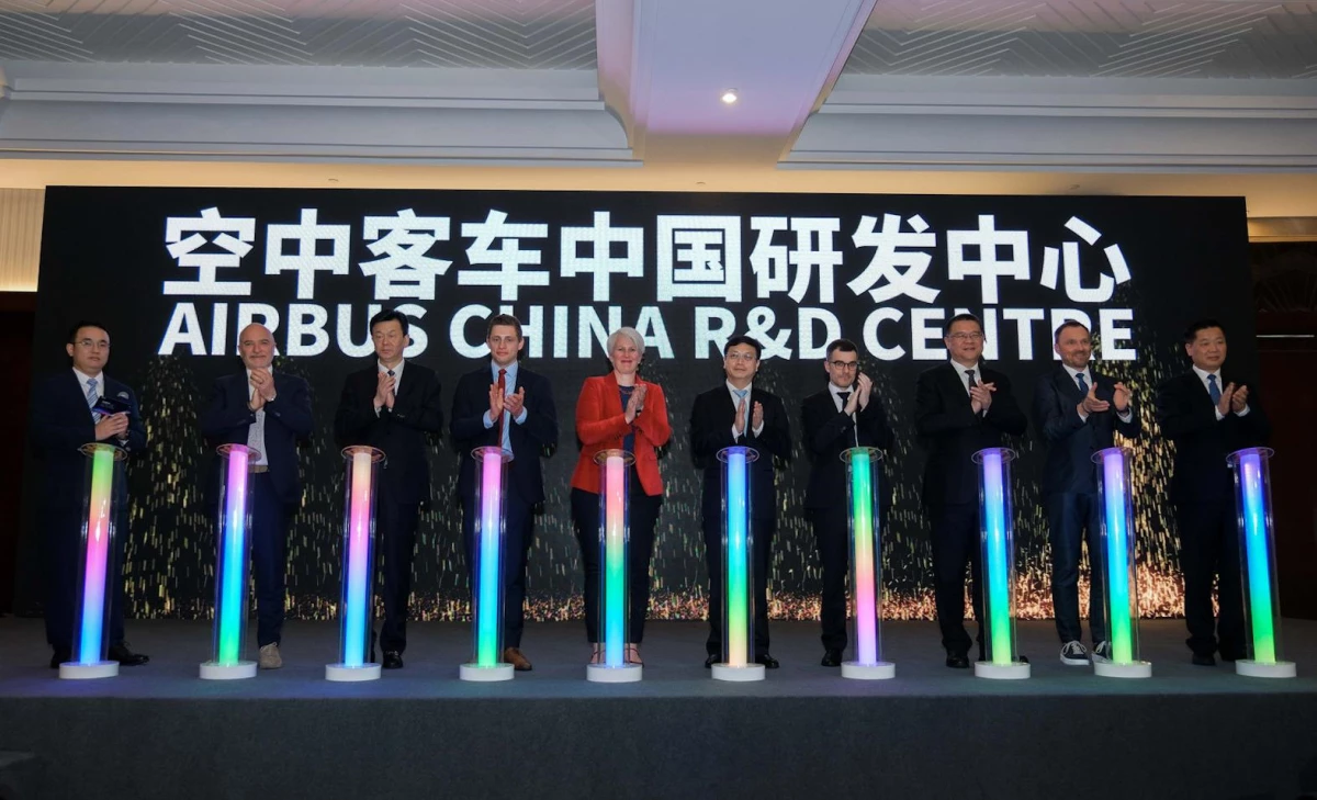 Çin\'in Suzhou Kentindeki Airbus Araştırma Merkezi Faaliyete Başladı
