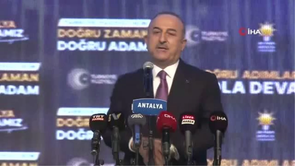 Dışişleri Bakanı Çavuşoğlu: "Ülkemize bahar çoktan geldi, artık yaz zamanı"