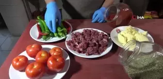 Gastronomi kenti Elazığ'da iftar menüsünün vazgeçilmezi saç tava oldu