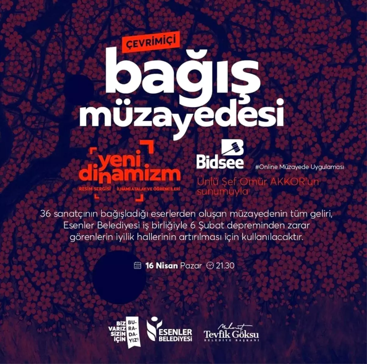 Geliri afetzedelere bağışlanacak müzayede için geri sayım başladı