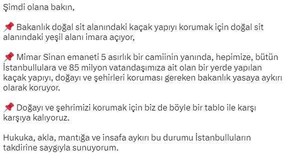 İbb Genel Sekreter Yardımcısı Buğra Gökce: 'Yapı Kayıt Belgesi, Yıkım Kararının Uygulanmasına Engel Olamaz'
