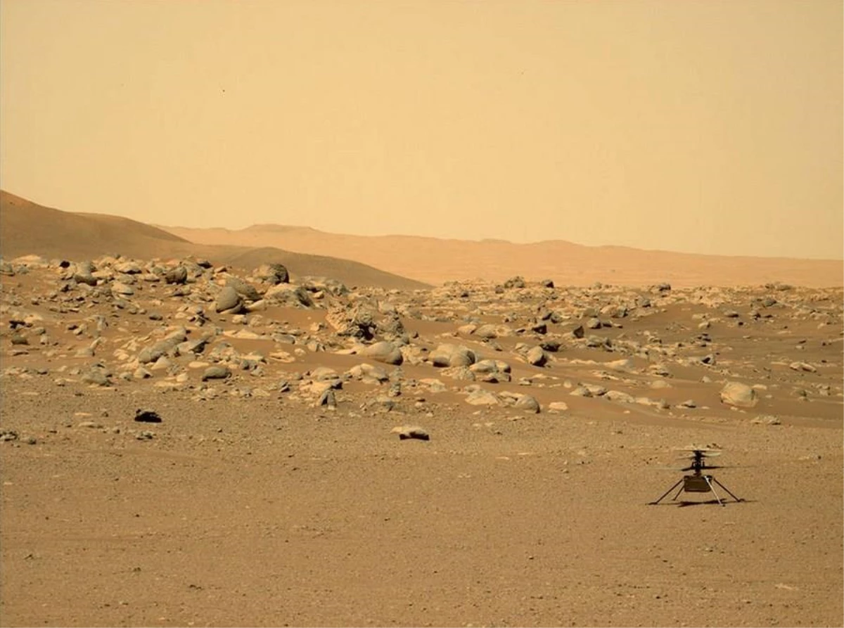 Nasa\'nın Mars Helikopteri 50. Uçuşunu Tamamladı