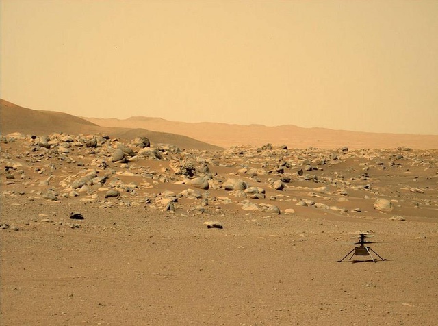 Nasa'nın Mars Helikopteri 50. Uçuşunu Tamamladı Nasa'nın Mars Helikopteri 50. Uçuşunu Tamamladı