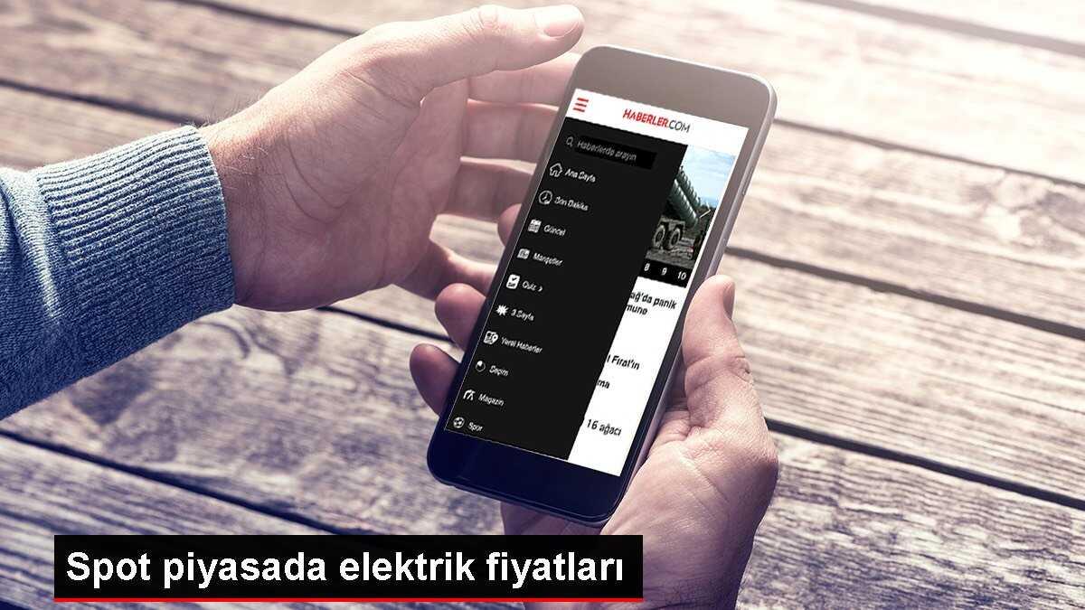 Spot piyasada elektrik fiyatları