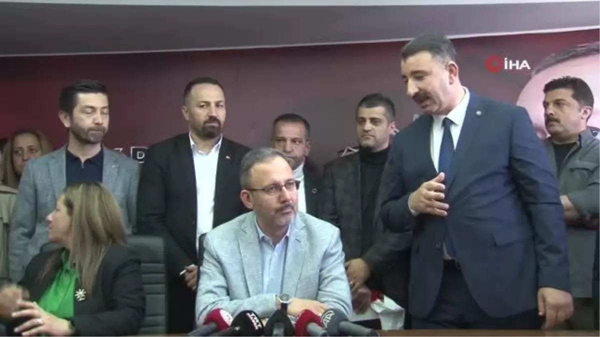 Bakan Kasapoğlu Konak'tan seslendi: 'İzmir'in vakit kaybetme lüksü yok'