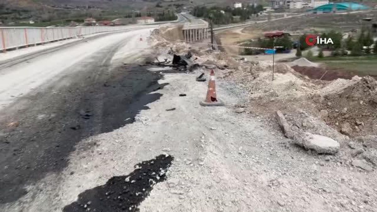 Freni boşalan kamyon dehşet saçtı: 1 ölü, 1 yaralı