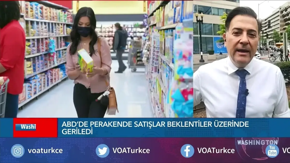 ABD\'de Perakende Satışlar Beklentilerin Üstünde Düştü