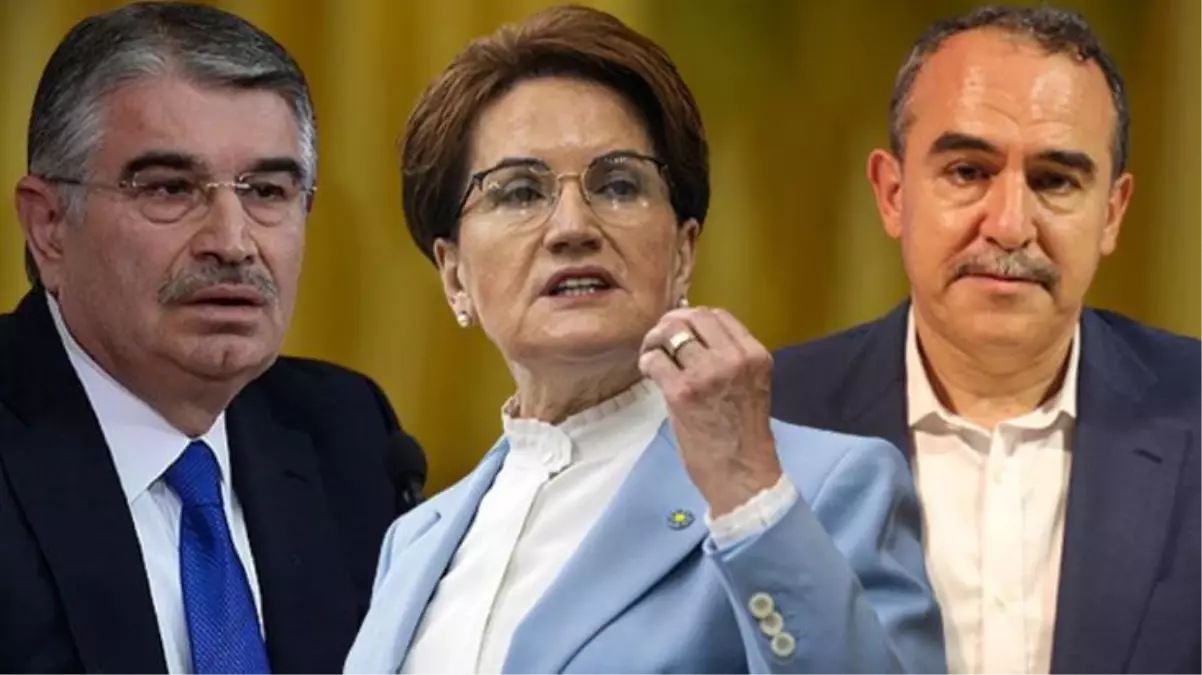 Adaylıkları tartışma konusu oldu! Akşener\'den İdris Naim Şahin ve Sadullah Ergin sorusuna yanıt