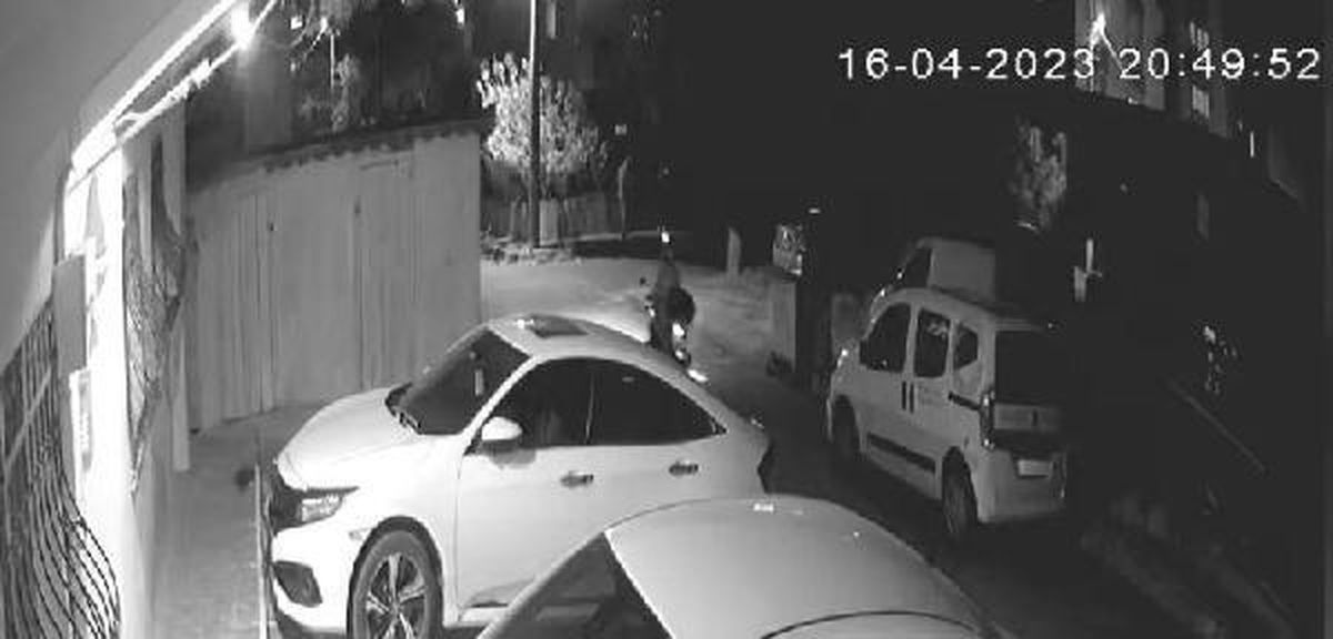 ADRESE SİPARİŞ GÖTÜREN KURYE POMPALI TÜFEKLE VURULDU; OLAY ANI GÜVENLİK KAMERASINDA