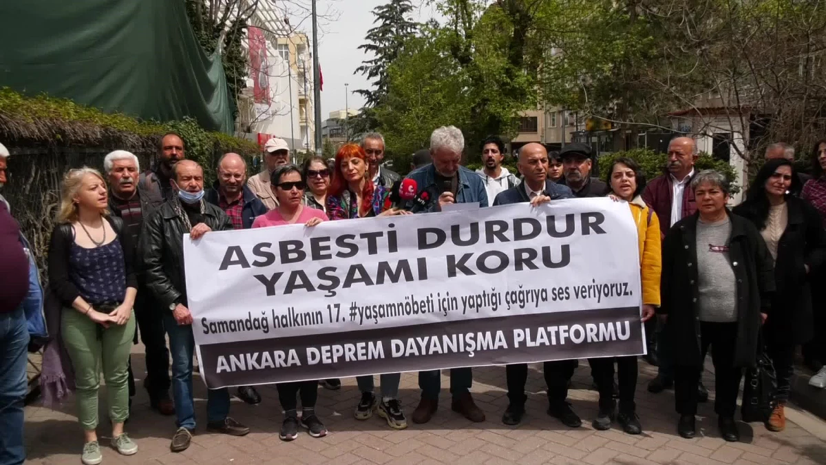 Ankara Deprem Dayanışma Platformu\'ndan \'Moloz\' Protestosu: "Çalışanların ve Çevrenin Güvenliği Alınmadan, Moloz Kaldırma İşleminin Derhal...