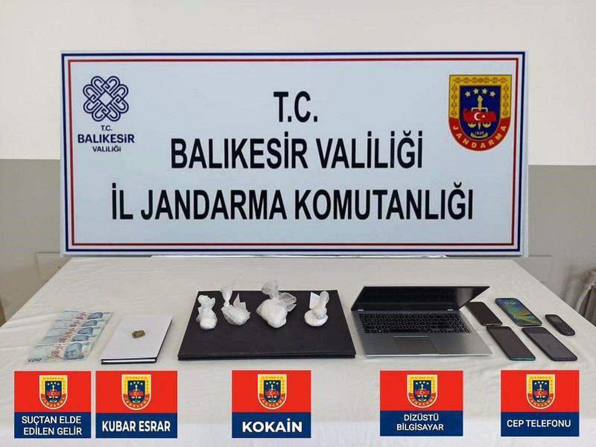 Balıkesir'de polis ve jandarmadan operasyon