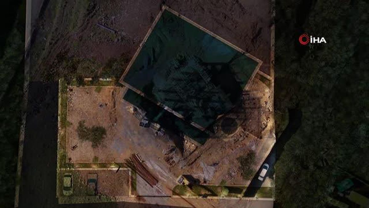 Başakşehir'de 3. İstanbul Camii hızla yükseliyor