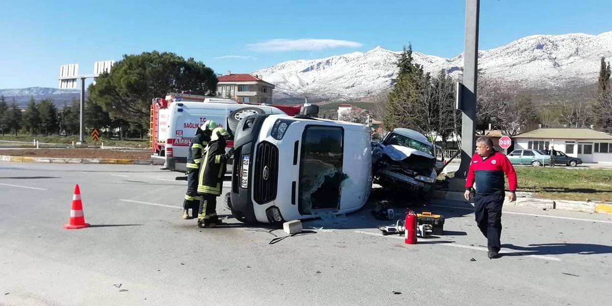 Denizli\'de son 1 haftada 139 trafik kazası meydana geldi