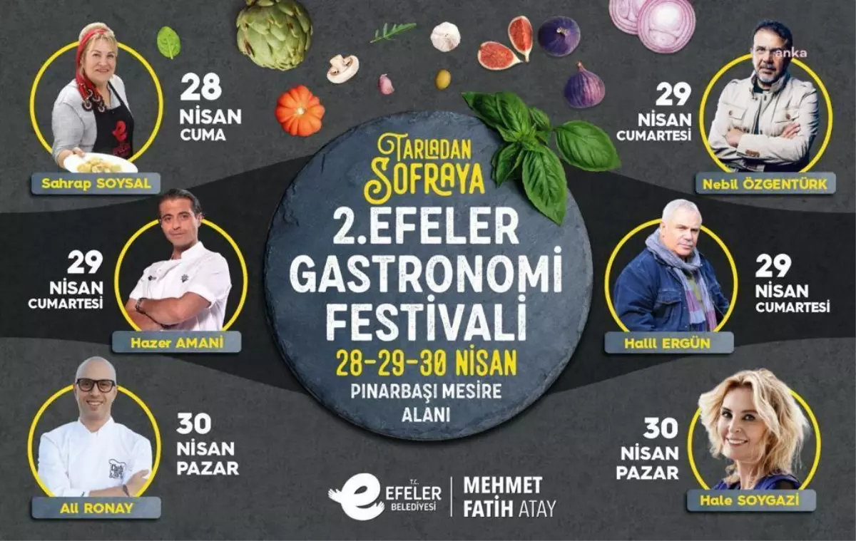 Efeler Gastronomi Festivali İçin Geri Sayım Başladı