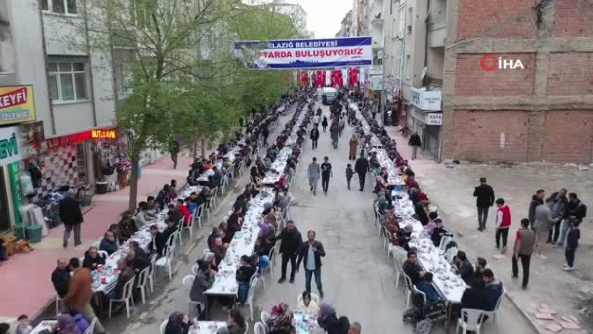 Elazığ\'da 5 bin vatandaşın katılımıyla iftar programı düzenlendi