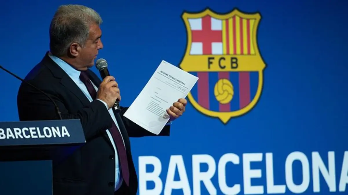 "Negreira olayı" ile ilgili konuştu! Barcelona Başkanı Laporta, Real Madrid\'i topa tuttu