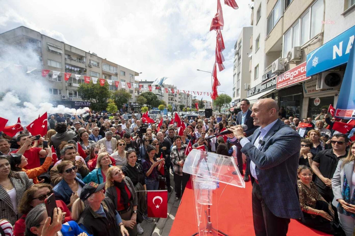 Tunç Soyer\'den Güzelbahçe ve Narlıdere\'de İktidar Sözü : "İzmir Rekorlar Kıracak"