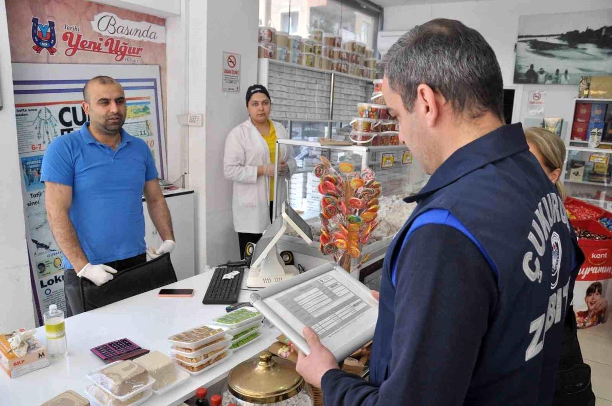 Çukurova\'da Zabıta Ekiplerinden Bayram Öncesi Yoğun Denetim