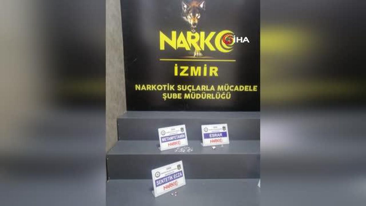 İzmir'deki uyuşturucu operasyonlarında 91 kişi tutuklandı