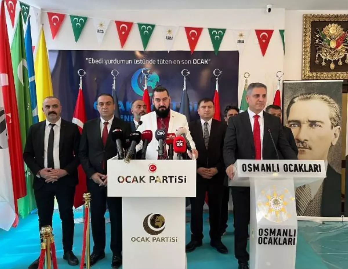 Ocak Partisi\'nden \'alındı belgesi\' açıklaması