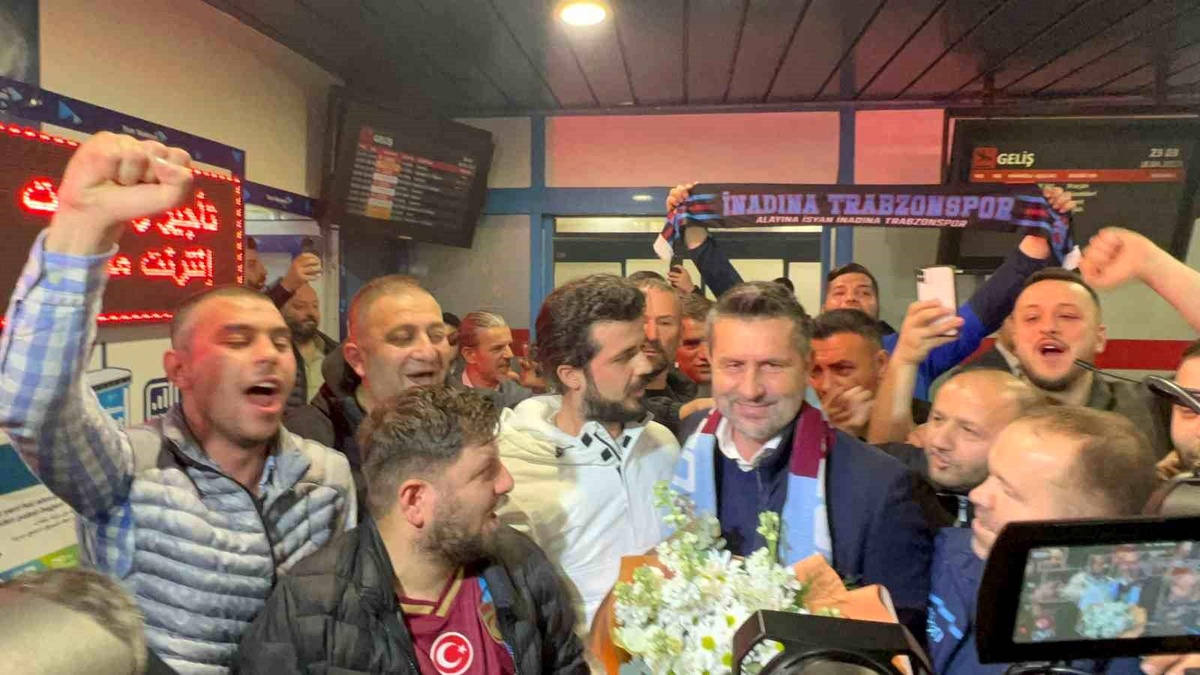 Trabzonspor\'un yeni teknik direktörü Nenad Bjelica Trabzon\'da