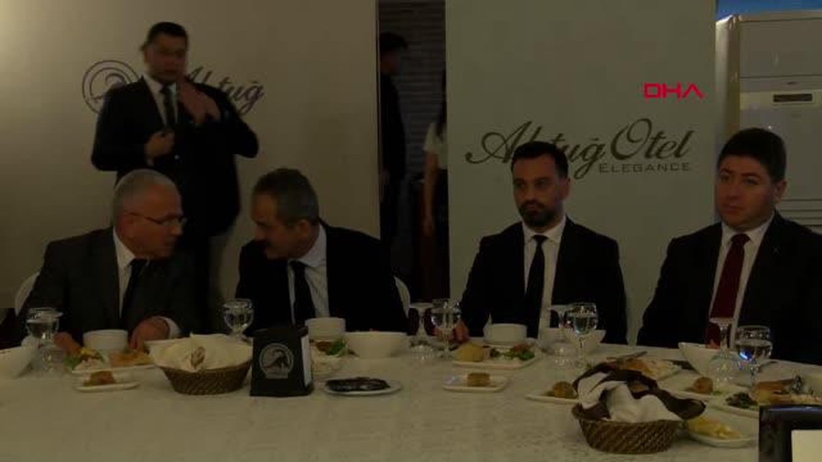 Milli Eğitim Bakanı Mahmut Özer İş Dünyası Temsilcileri İftar Buluşmasında Konuştu