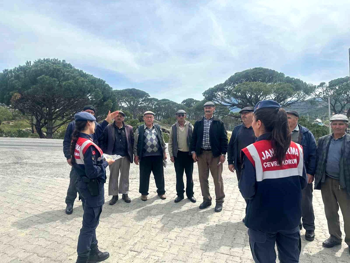 Bozdoğan\'da vatandaşlar orman yangınlarına karşı bilgilendirildi