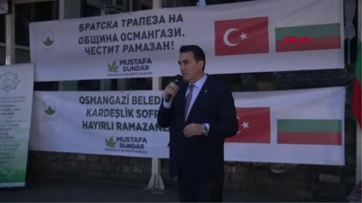 Osmangazi Belediyesi Balkanlarda da İftar Sofraları Kurdu