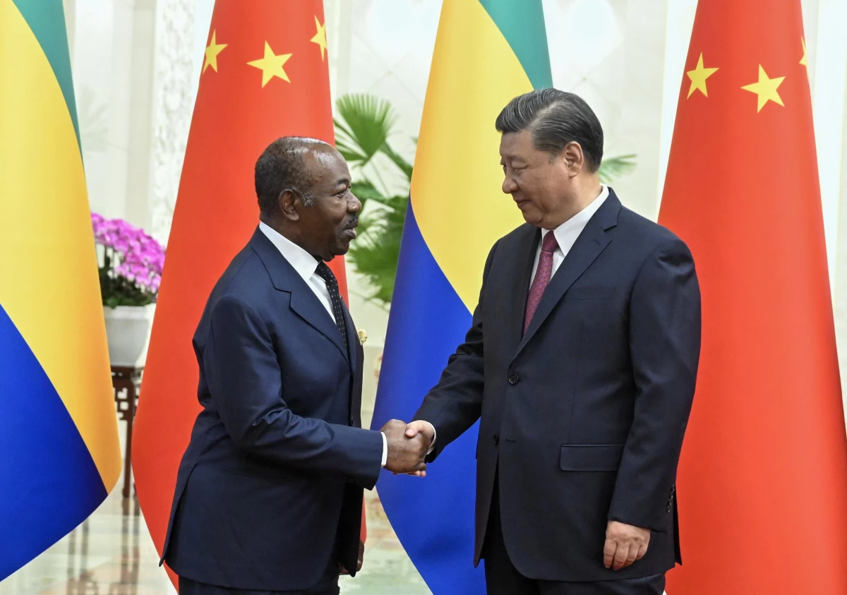 Çin Cumhurbaşkanı Xi, Gabon Devlet Başkanı ile Görüştü