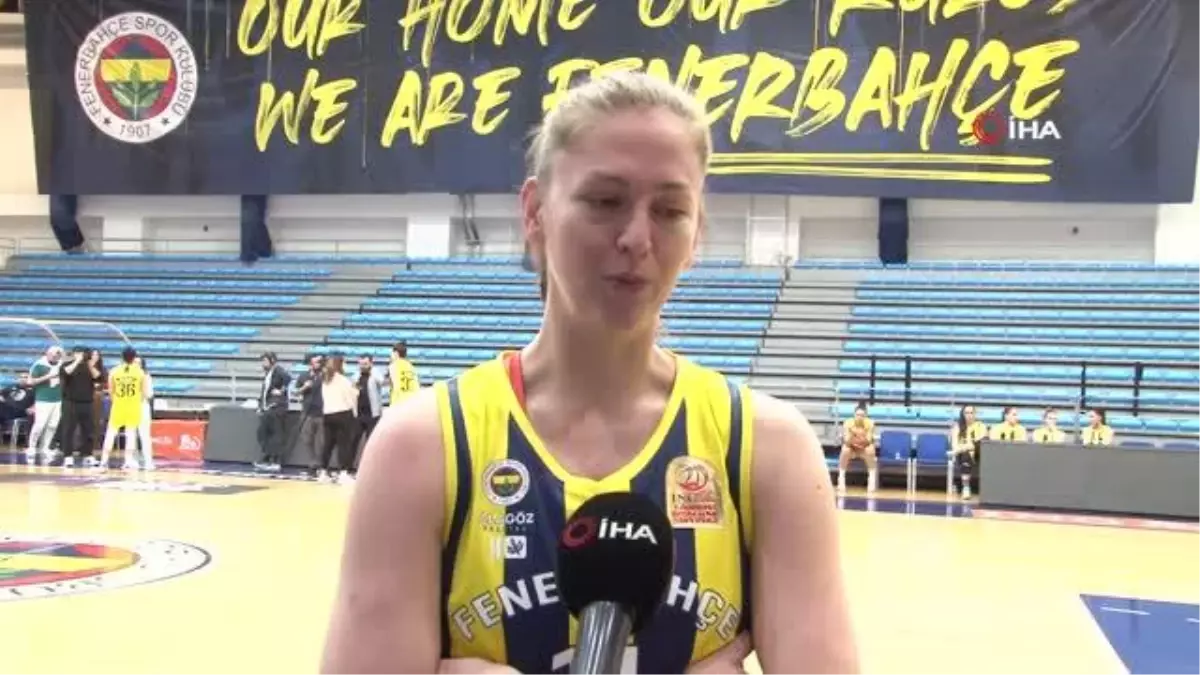 Emma Meesseman: "Fenerbahçe\'de ilk kez böyle bir şey yaşıyor olmak çoğu kişinin ulaşamayacağı bir şey"