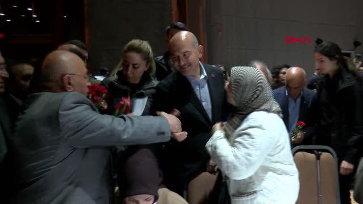 İçişleri Bakanı Süleyman Soylu, Şehit Aileleri ve Gaziler İle İftarda Buluştu