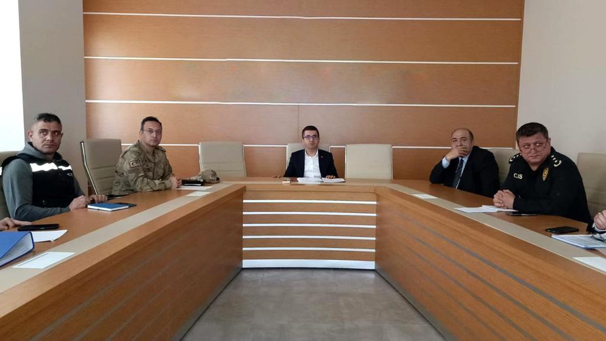 Kağızman\'da seçim güvenliği toplantısı yapıldı