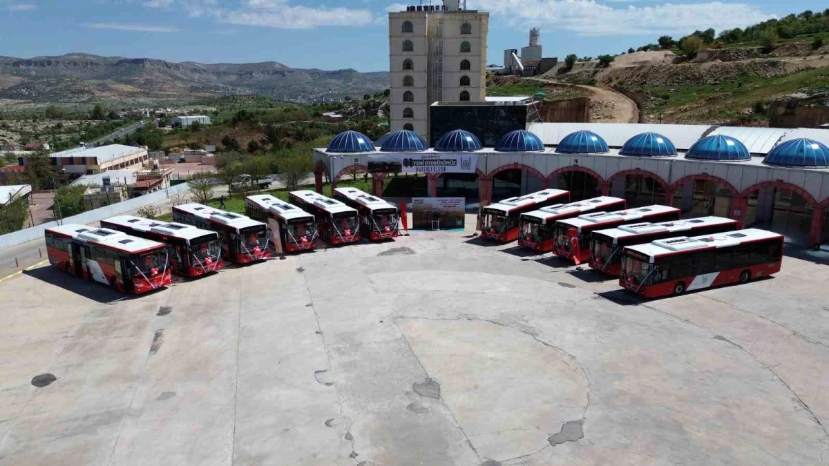 Mardin\'de 11 Yeni Otobüs Hizmete Alındı
