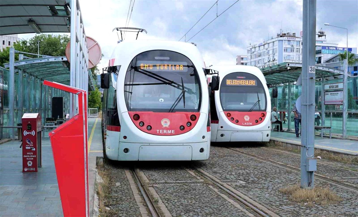 Samsun\'da Toplu Ulaşım Araçları Ramazan Bayramı Süresince Ücretsiz Olacak